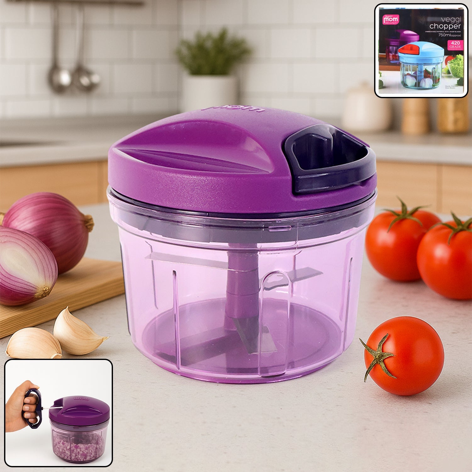 Supermom Handy Vegetable Chopper Supermom Handy Vegetable Chopper